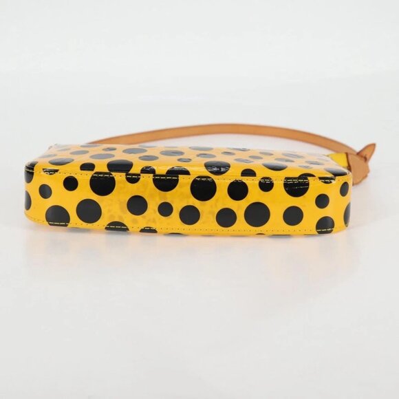 LOUIS VUITTON Vernis Yayoi Kusama Pochette Accessoires Jaune - Picture 6 of 15